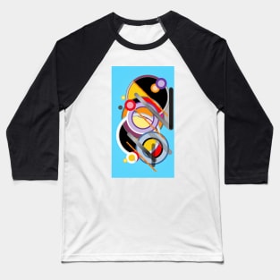 Expressive automatism abstract 4837 Baseball T-Shirt